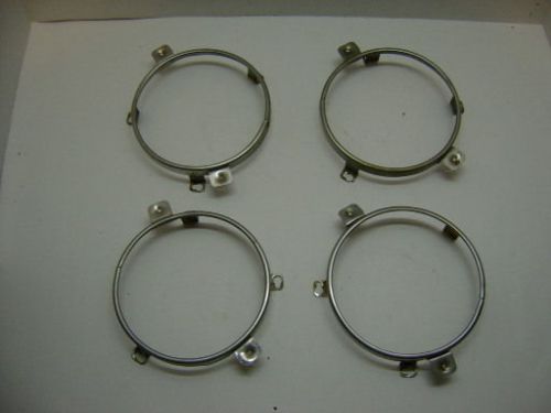 1971 72 plymouth road runner gtx  satellite sebring headlight trim rings mopar