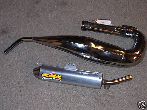 Honda trx250r, trx 250r fmf exhaust pipe &amp; silencer 1987-1989