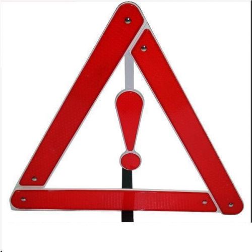 Car reflective triangle warning board sign triangle emergency road safety