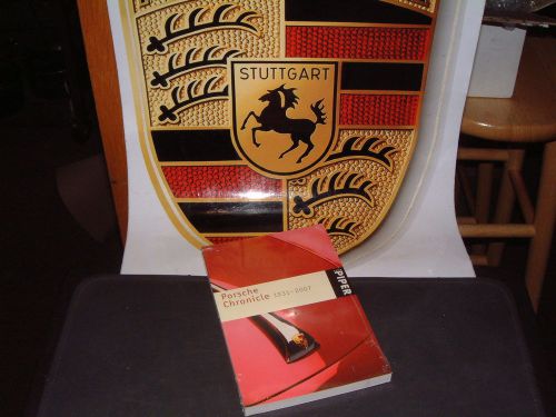 Porsche design driver&#039;s selection soft cover &#034;porsche chronicle 1931~2007&#034; book