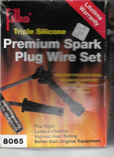 Filko 8065 airtex 2x1537 triple silicone premium spark plug wire set new in box