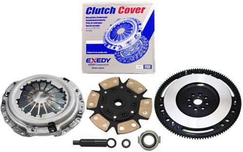 Exedy-grip stage 2+racing flywheel acura integra civic si del sol vtec b series