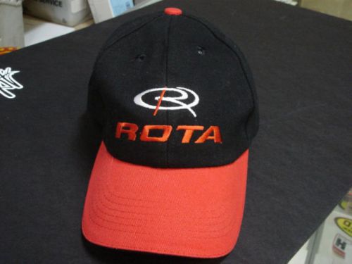 Rota red black adjustable hat slipstream wheels rims circuit 8 10 j mag jdm