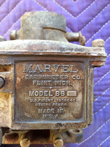 Marvel bb-1 downdraft carburetor buick