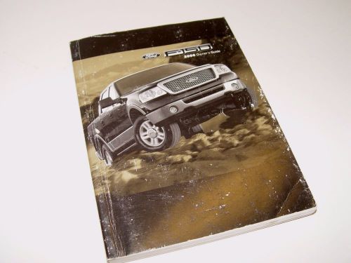 2006 ford f-150  owners manual original all models manual only