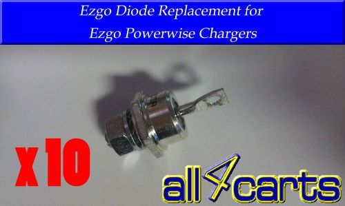 (10) ezgo powerwise totalcharge charger replacement diode | golf cart heat sink