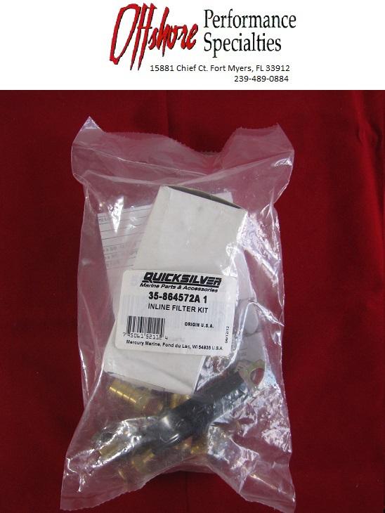 Sell OEM MerCruiser Mercury Inline Fuel Filter MPI 35-864572A1 - New in ...