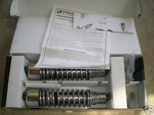 Nos harley davidson progressive suspension 11" shocks 440-4022c  54568-04