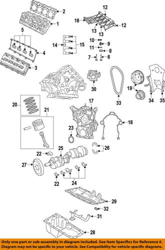 Chrysler oem-engine harmonic balancer 4736604aa