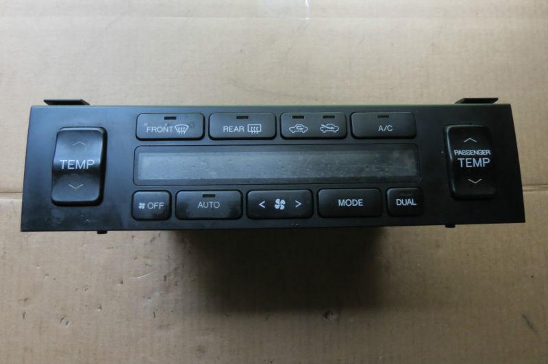 Read first 1995-1997 lexus ls400 ac climate control unit oem p/n # 55900-50190