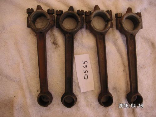 1910&#039;s 1920&#039;&#039;s babbitt    connecting rods.  app unknown  1.57 in 1 in