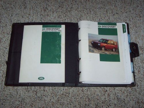 1995 land rover discovery owner owner&#039;s manual user guide 4x4 3.9l v8