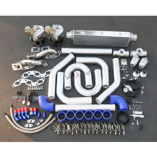 Z32 full stage iii twin turbo charger upgrade kit 500hp boost for nissan 300zx