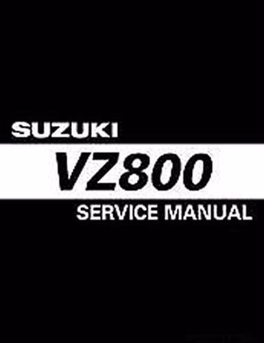 Suzuki vz800 marauder 1997-2002 workshop service manual pdf format