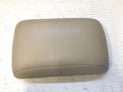 2007 2008 2009 2010 hyundai santa fe center console lid armrest arm rest oem tan