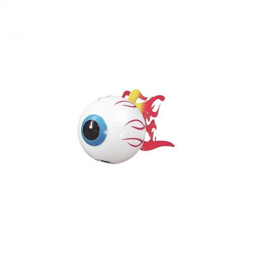 Antenna topper - flaming eyeball