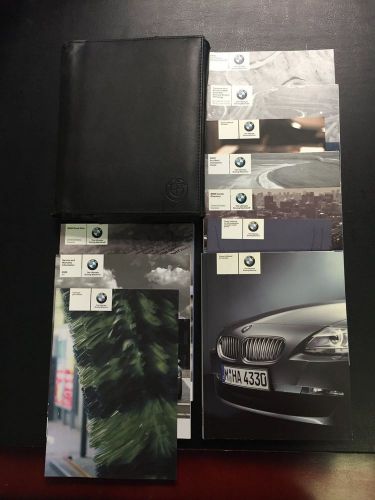 2006 bmw z4 3.0i, 3.0si owners manual set