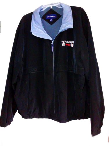 Buick gmc cadillac logo black jacket - port authority - size 2xl