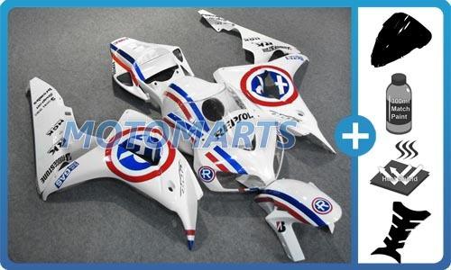 Bundle pack for honda cbr1000rr 06 07 injection body kit fairing & windscreen ac