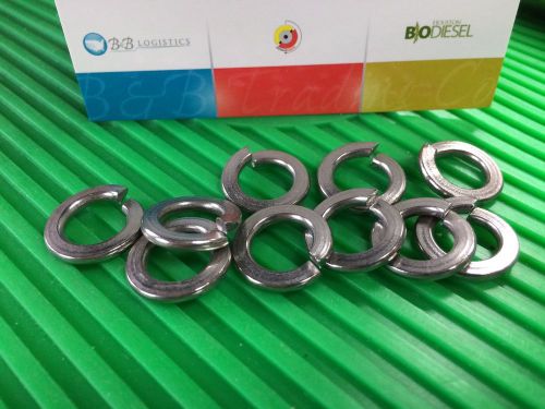 Metric m10 split lock washers, stainless steel metric lock washers m10 bag of 10