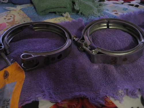 3 different sizes of clamps-exhaust pipe bus-heavily made-r.g.rayo-3545428c2