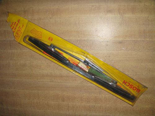 Nos bosch silver windshield wiper blades for austin, mg, morris, fiat, datsun