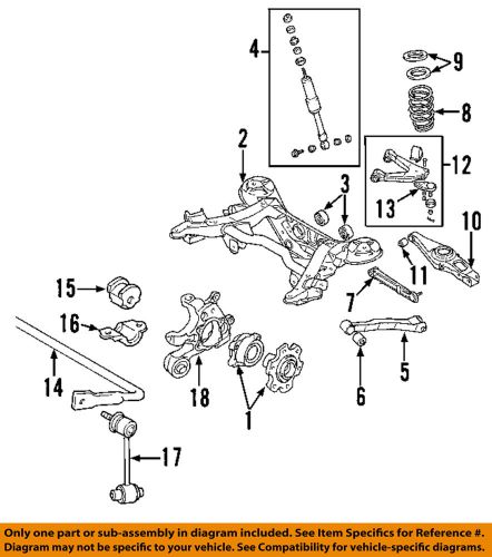 Mitsubishi oem 01-06 montero-rear upper ball joints mr508130