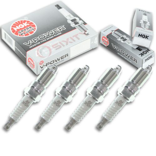 4pcs 00-06 mercruiser mx 6.2 mpi from 0m320614 ngk v-power spark plugs ra