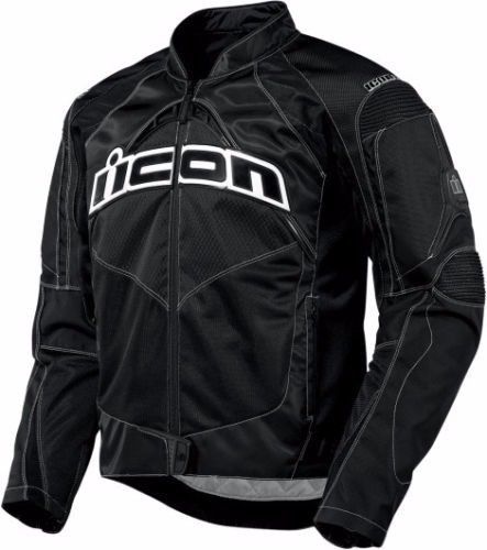 Icon contra textile jacket - black - new!