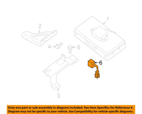 Nissan oem communication system-microphone 283361sx7a