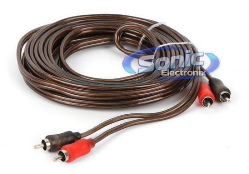Stinger si1220 20 ft. of 1000 series 2-channel rca audio interconnect cable