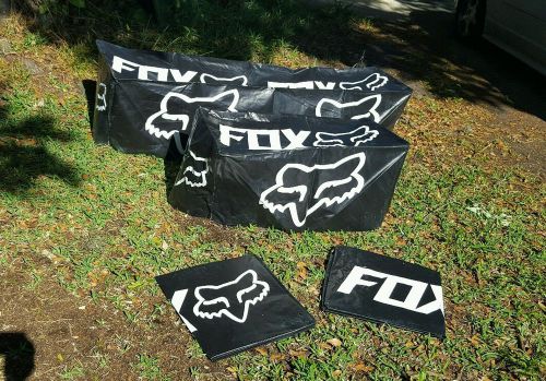 4 fox hay  bale covers tuff block cover motocross supercross