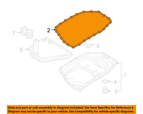 Audi oem 04-08 a4 quattro automatic transaxle-pan gasket 09l321371