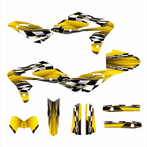 Sm 610 husqvarna graphics 2005 2006 2007 2008 2009 2010 decal kit no 2500 yellow