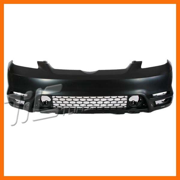 03 04 matrix xrs front bumper facial cover to1000237 primed w.fog+spoiler holes