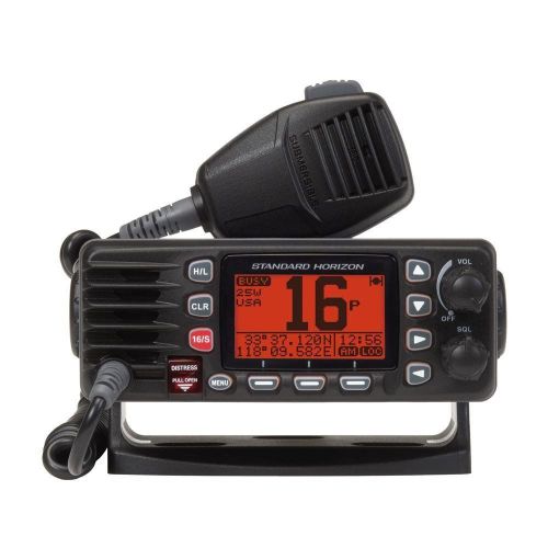 Standard horizon eclipse gx1300b fixed mount marine 2-way vhf radio (black)