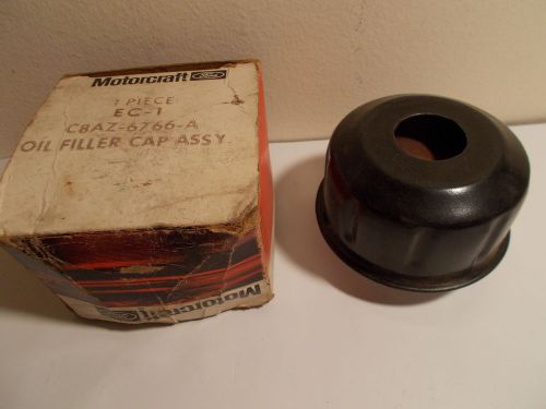 Nos motorcraft 1968 ford c8az-6766-a oil fill cap breather filler ec1 ec-1