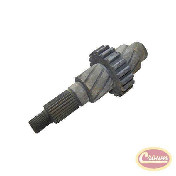 Front output shaft - crown# j8131660