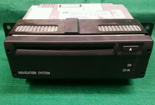 2002-2005 bmw e65 e66 745i gps dvd navigation drive system player in trunk oem