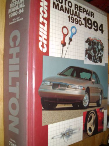 1990-1994 ford / chevy / pontiac/ lincoln / dodge++ domestic  shop manual book