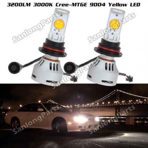 80w 9004 hb1 3000k 6400lm led bulbs car projector headlight dual beam for acura