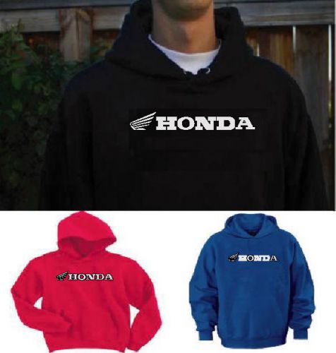 Honda wing hoodie s-2xl cbr crf free honda wing decal