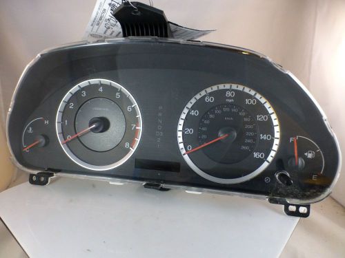 2009 08-12 honda accord oem 3.5l ex-l speedometer cluster 78100-ta6-a010-m1