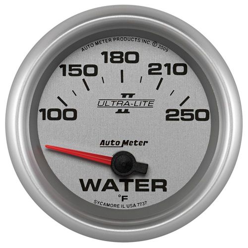 Auto meter 7737 ultra-lite ii; electric water temperature gauge