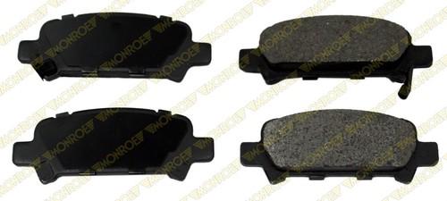 Monroe fx770 brake pad or shoe, rear-monroe prosolution semi-metallic brake pad