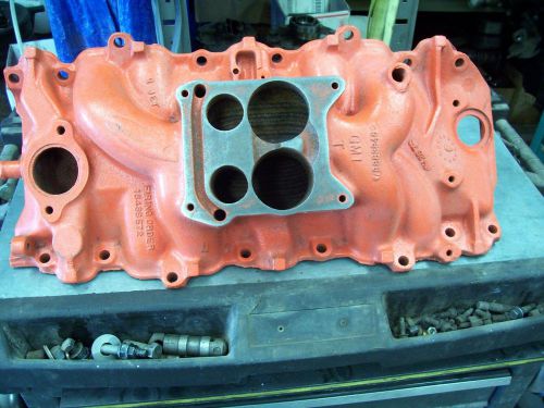 1967-1968 corvette chevelle camaro intake manifold 396 427 h 28 7  3883948