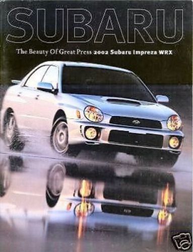 2002 2003 subaru wrx road test compilation magazine + bonus! wow