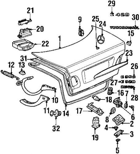 Mercedes-benz 2108002748 genuine oem vacuum pump