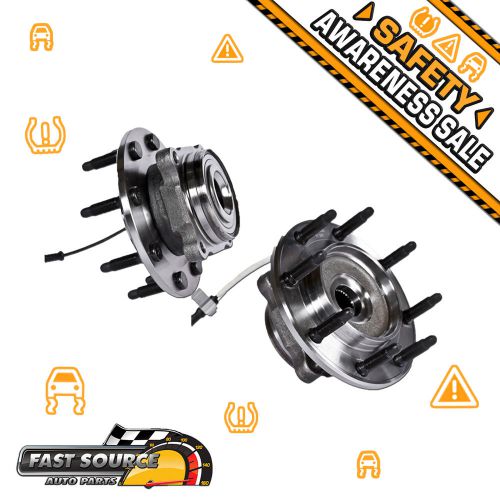 2 new front wheel and hub bearing assembly silverado tahoe sierra yukon xl 2500