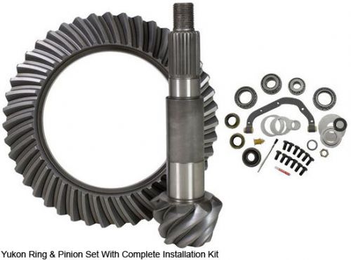 New high performance yukon ring &amp; pinion gear set - ford f series dana 60 4.56